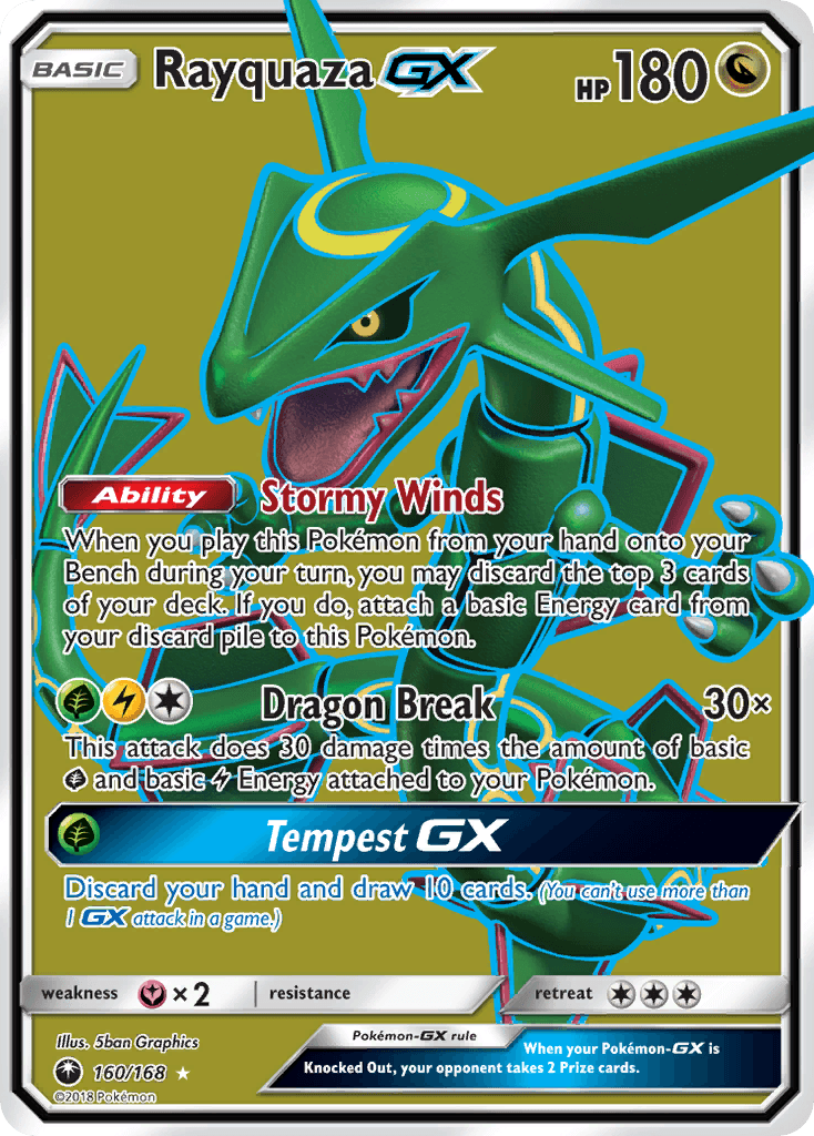 Rayquaza-GX 160