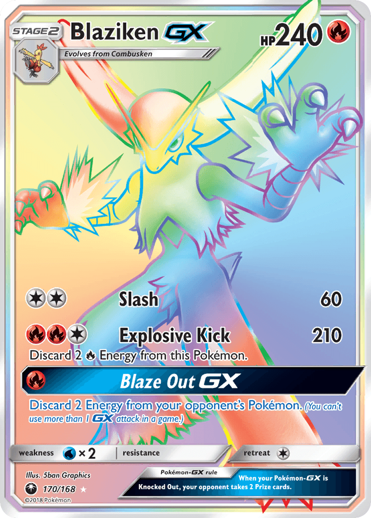 Blaziken-GX 170