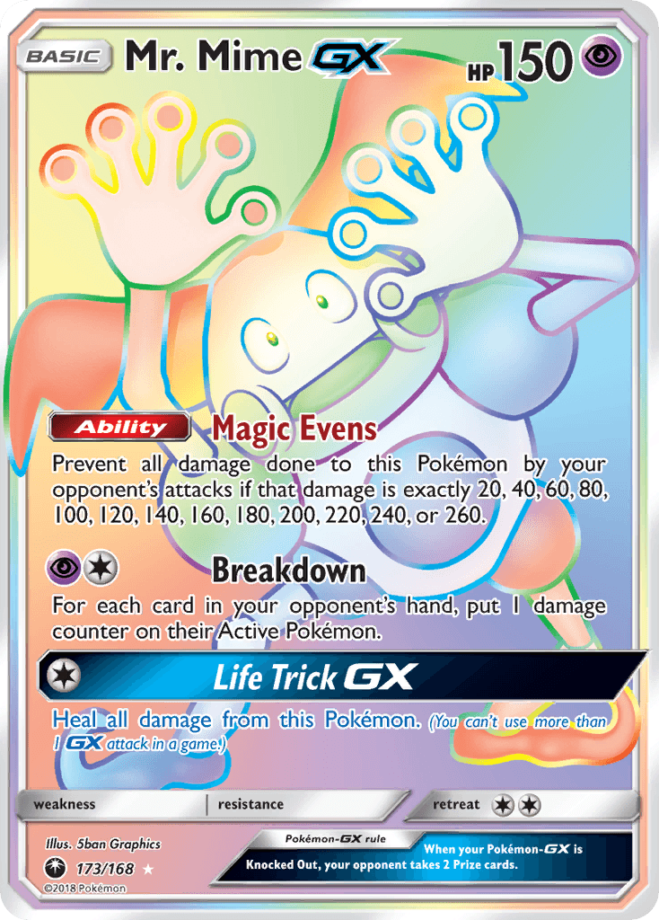 Mr. Mime-GX 173