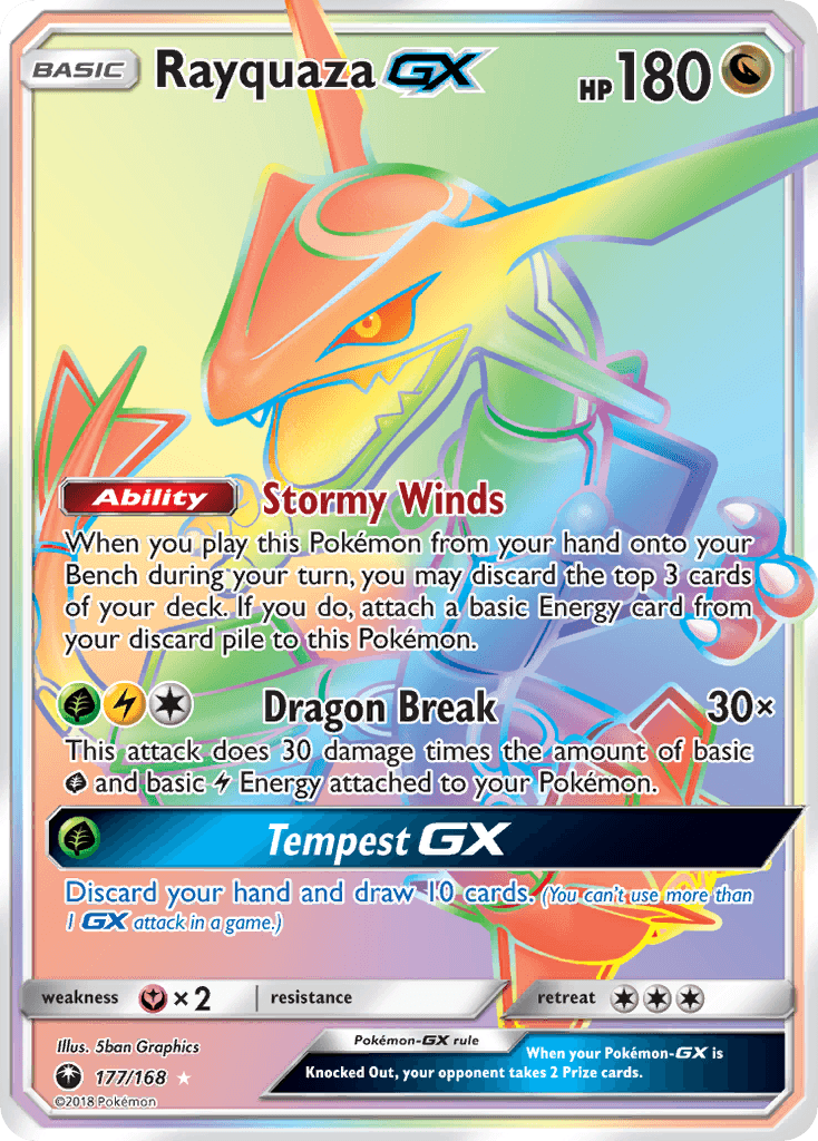 Rayquaza-GX 177