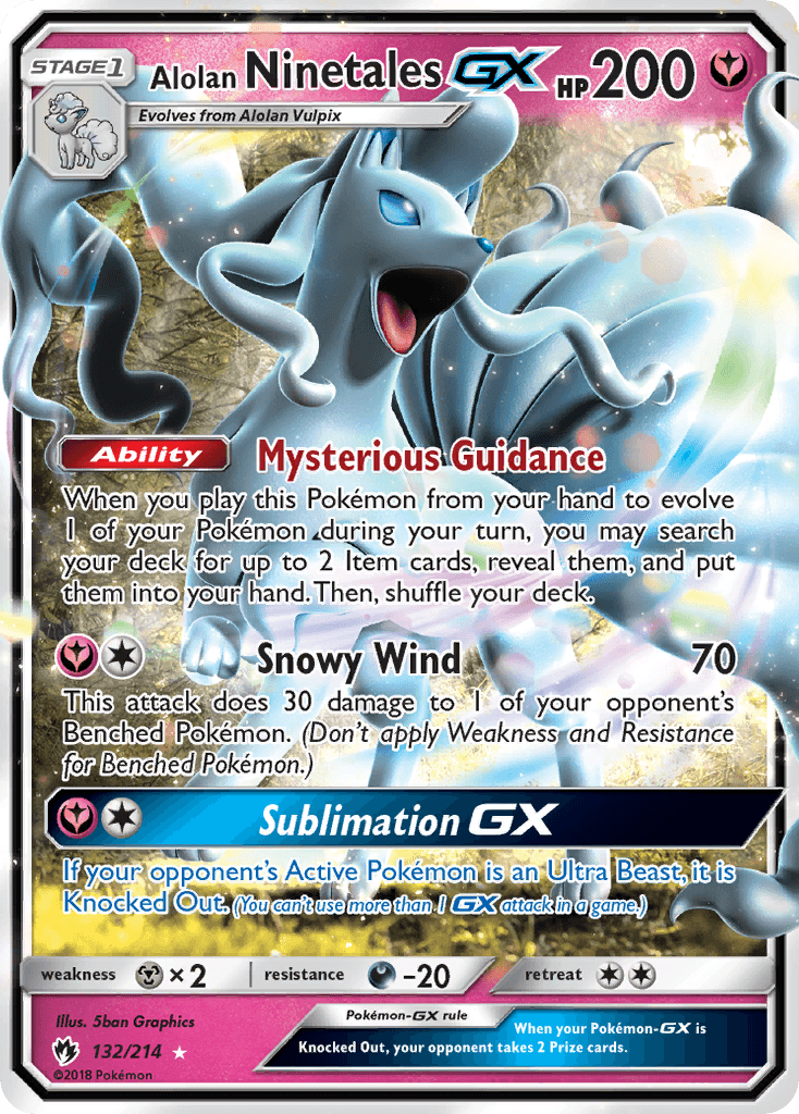 Alolan Ninetales-GX 132