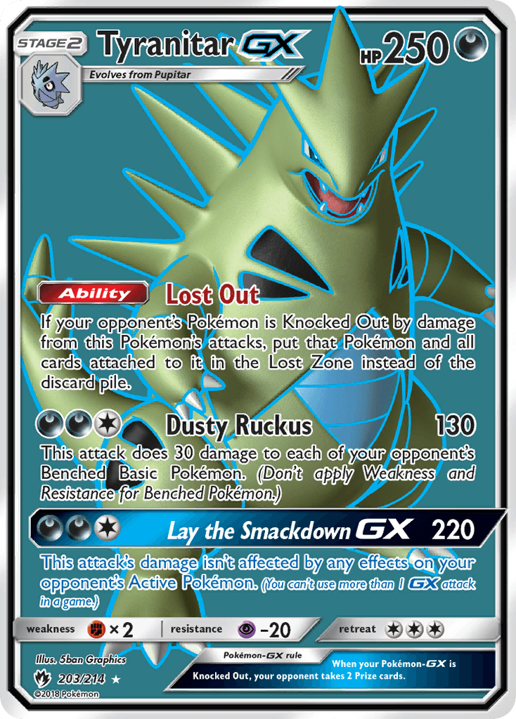 Tyranitar-GX 203
