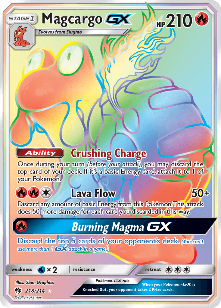 Magcargo-GX 218
