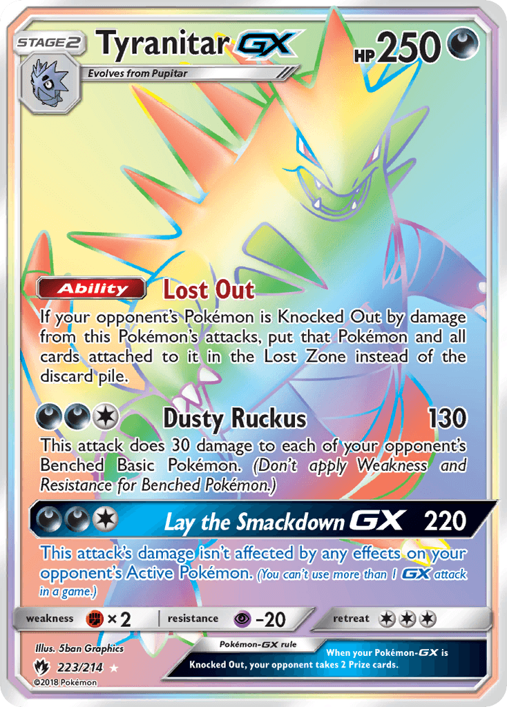 Tyranitar-GX 223