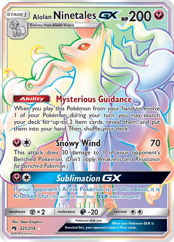 Alolan Ninetales-GX 225