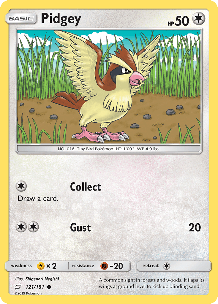Pidgey 121/181