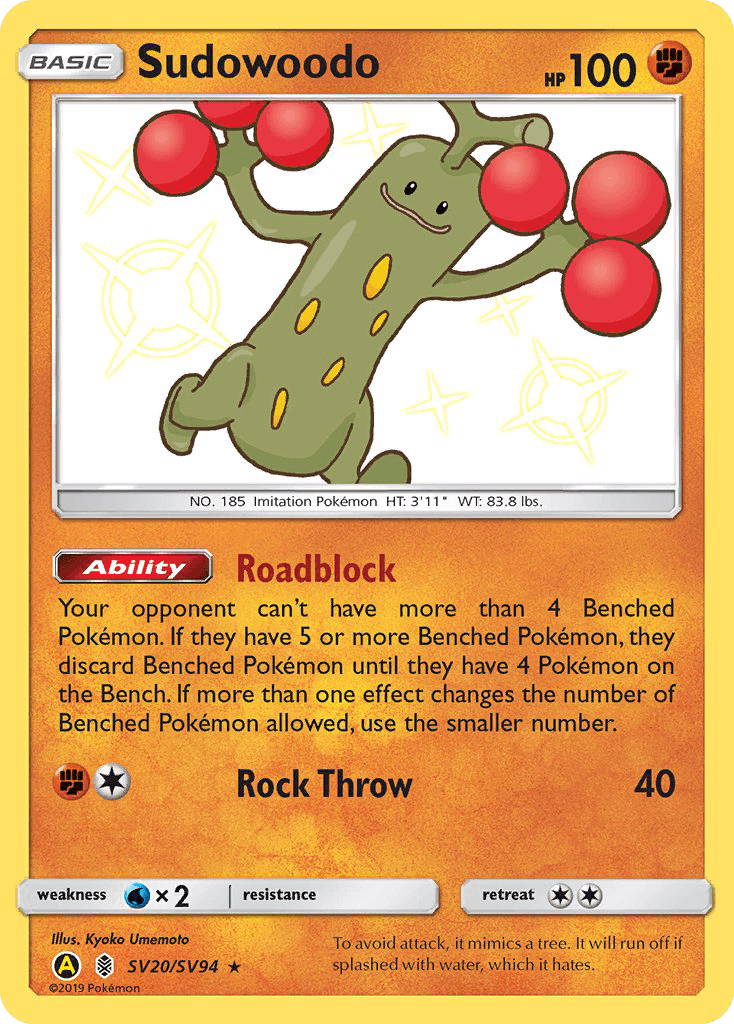 Sudowoodo SV20/SV94