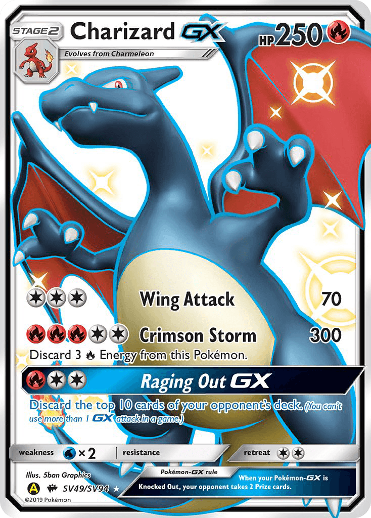 Charizard-GX SV49
