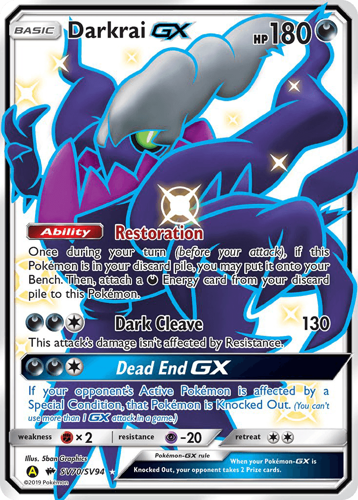 Darkrai-GX SV70