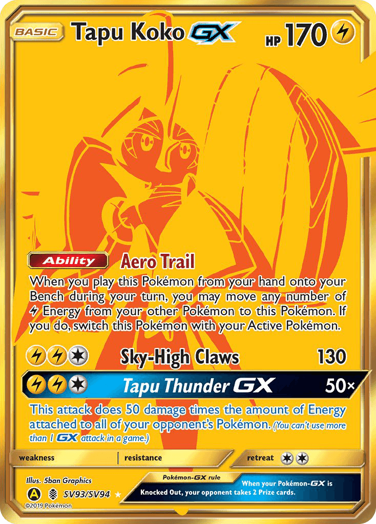 Tapu Koko-GX SV93