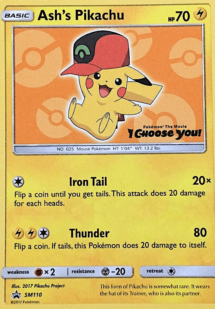 Ash's Pikachu SM110