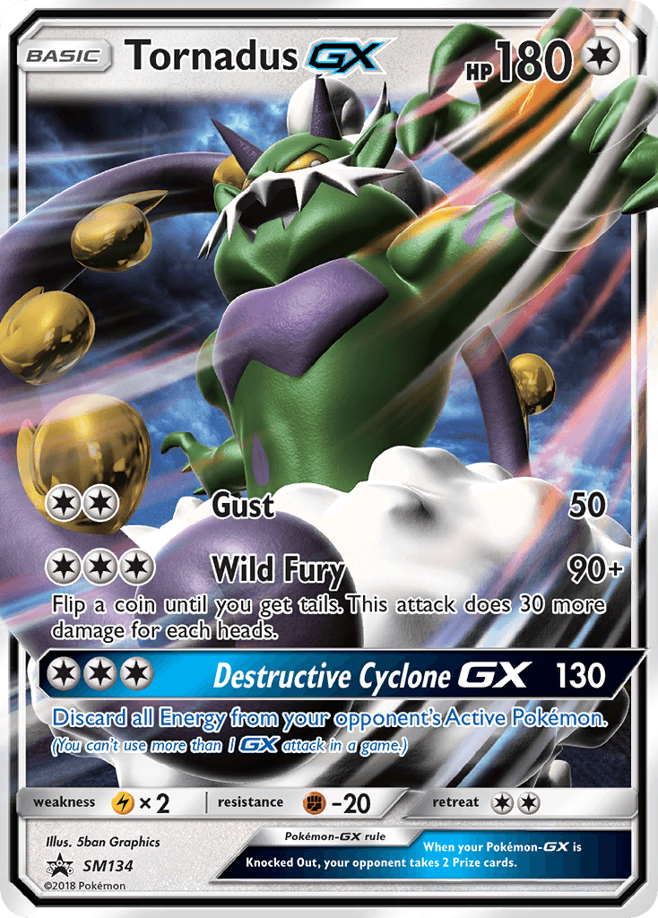 Tornadus-GX SM134