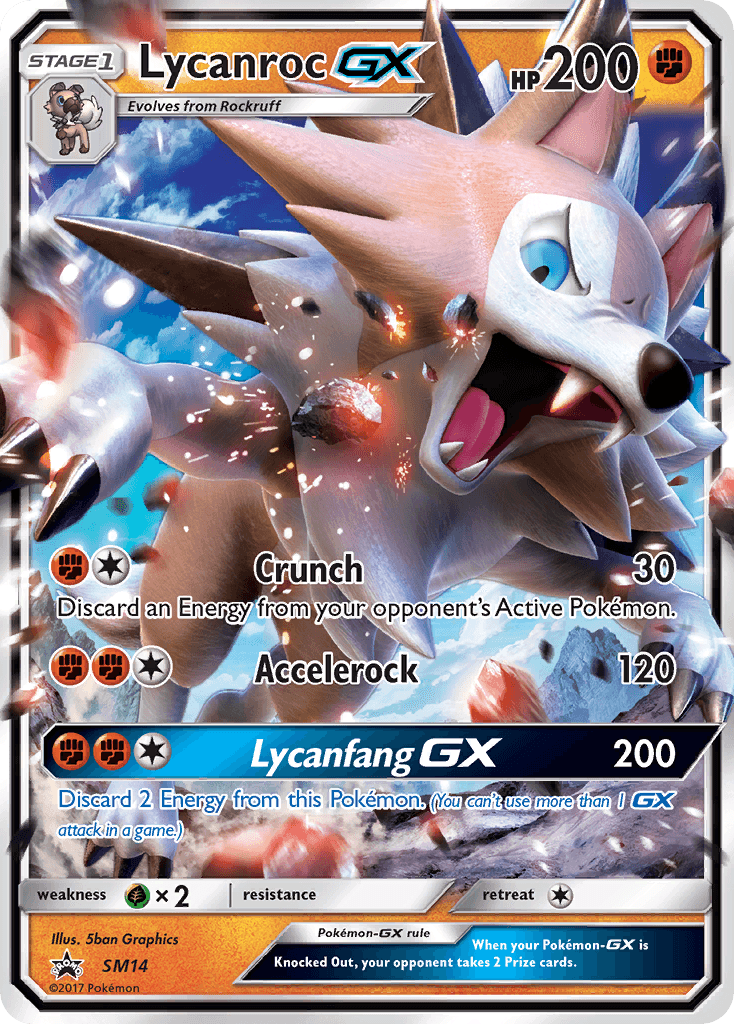 Lycanroc-GX SM14