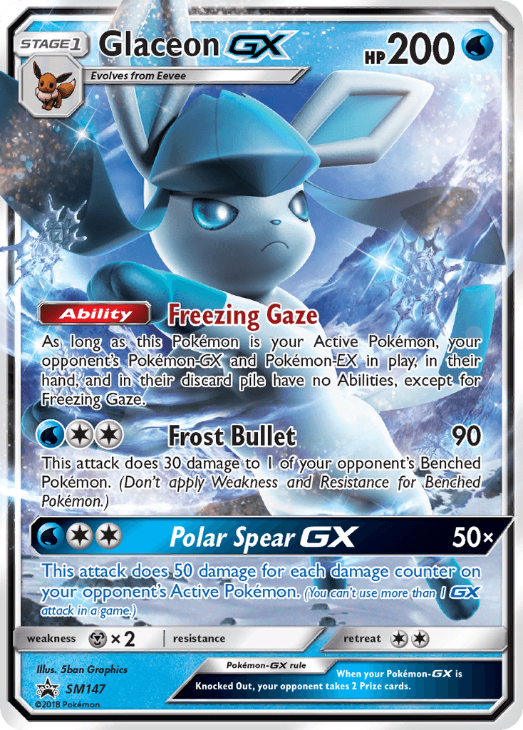 Glaceon-GX SM147