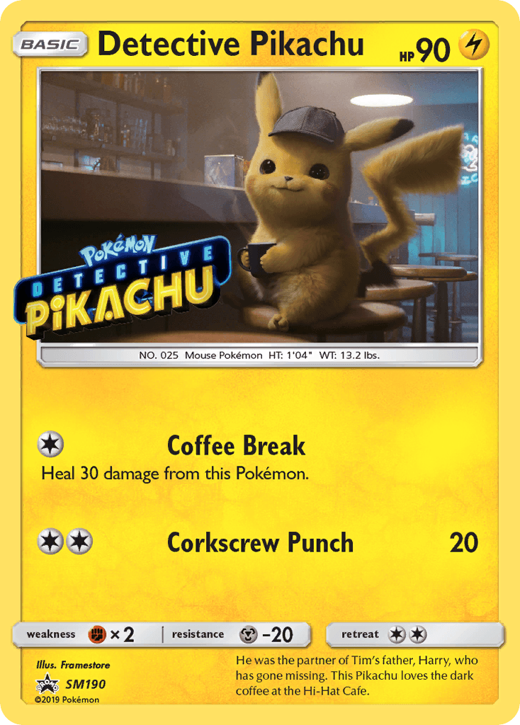 Detective Pikachu SM190