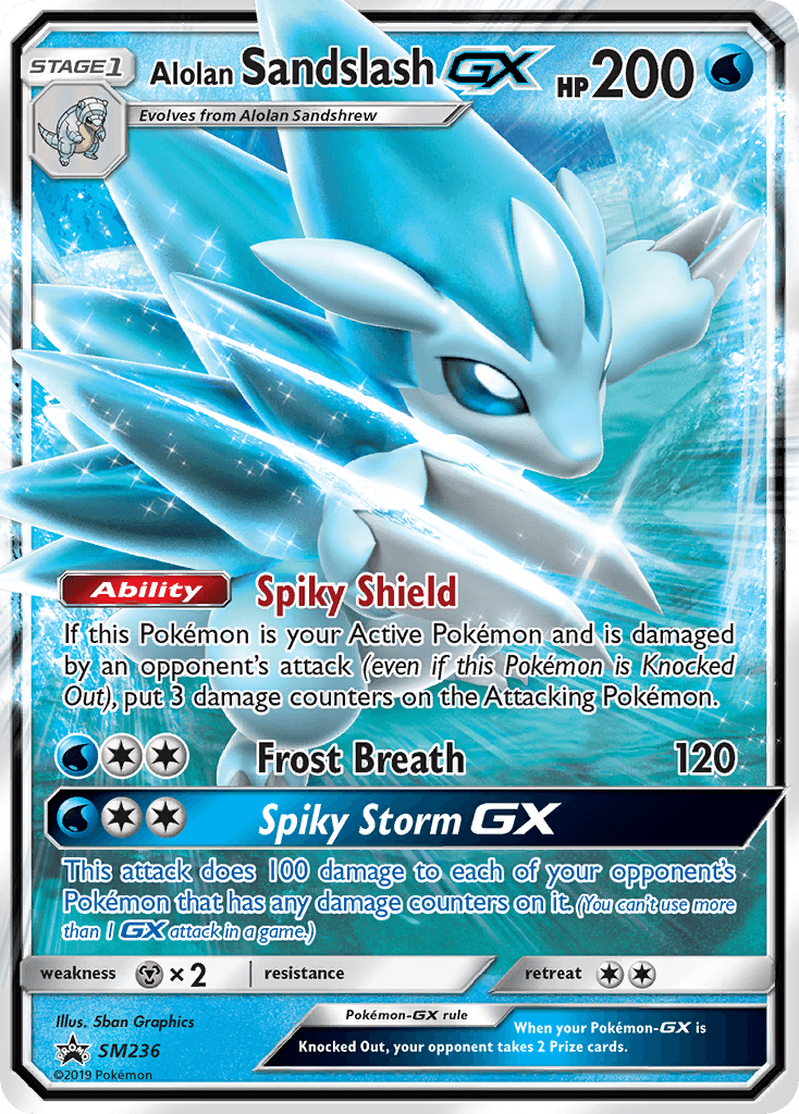 Alolan Sandslash-GX SM236