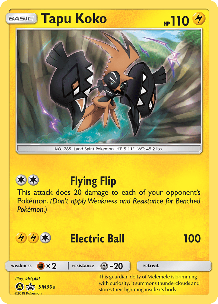 Tapu Koko SM30a