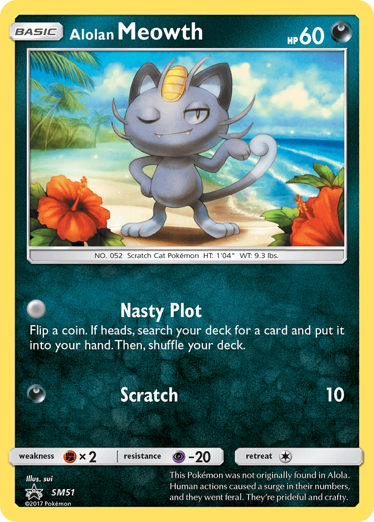 Alolan Meowth SM51
