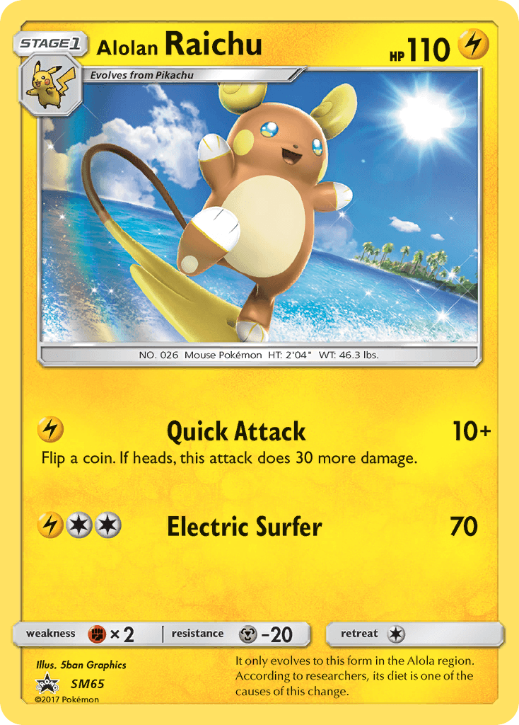Alolan Raichu SM65