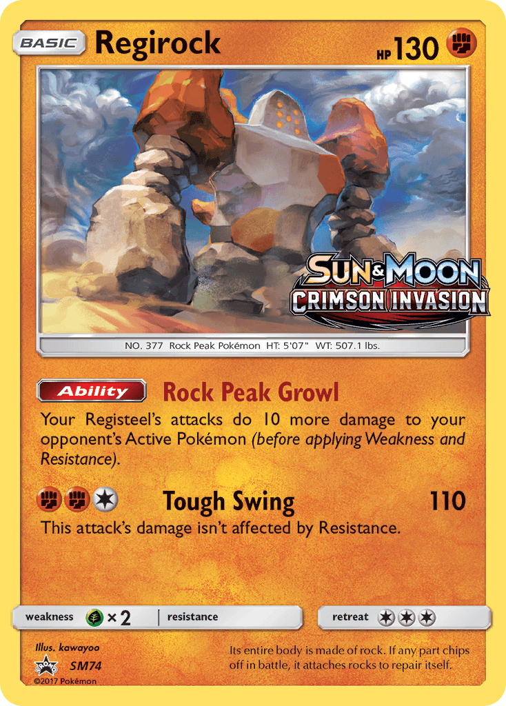 Regirock SM74