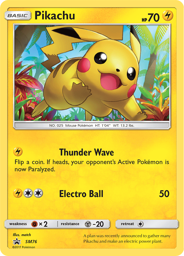 Pikachu SM76