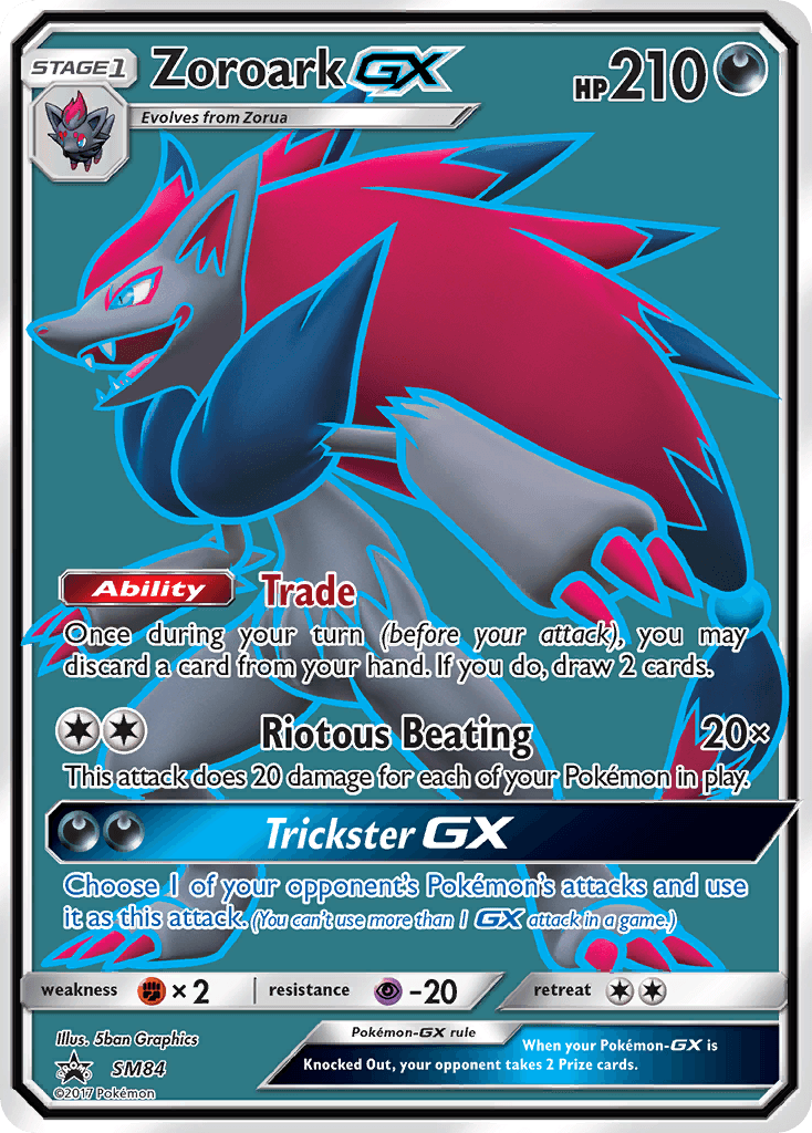 Zoroark-GX SM84