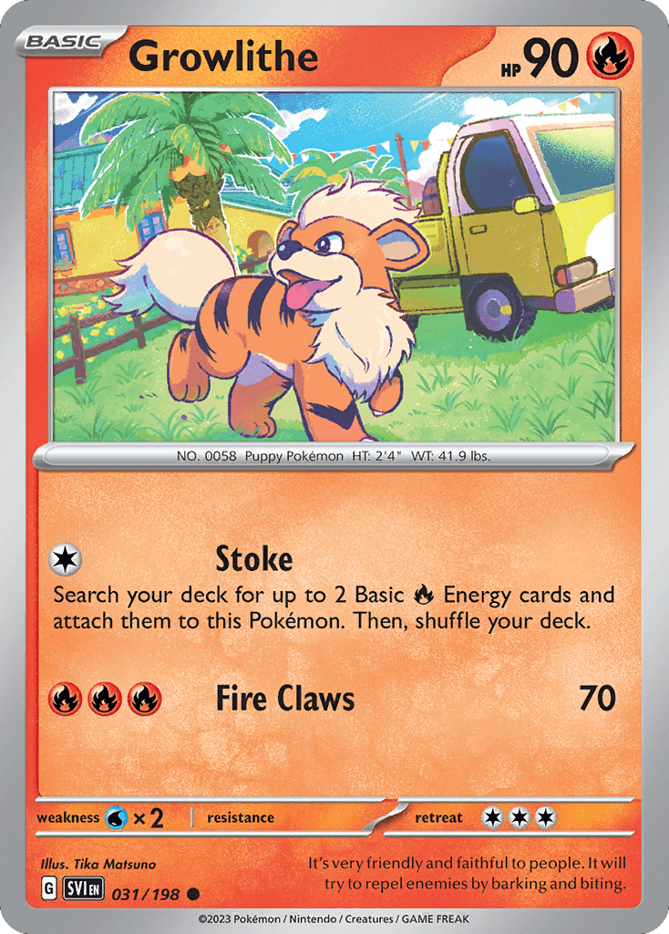 Growlithe 031/198