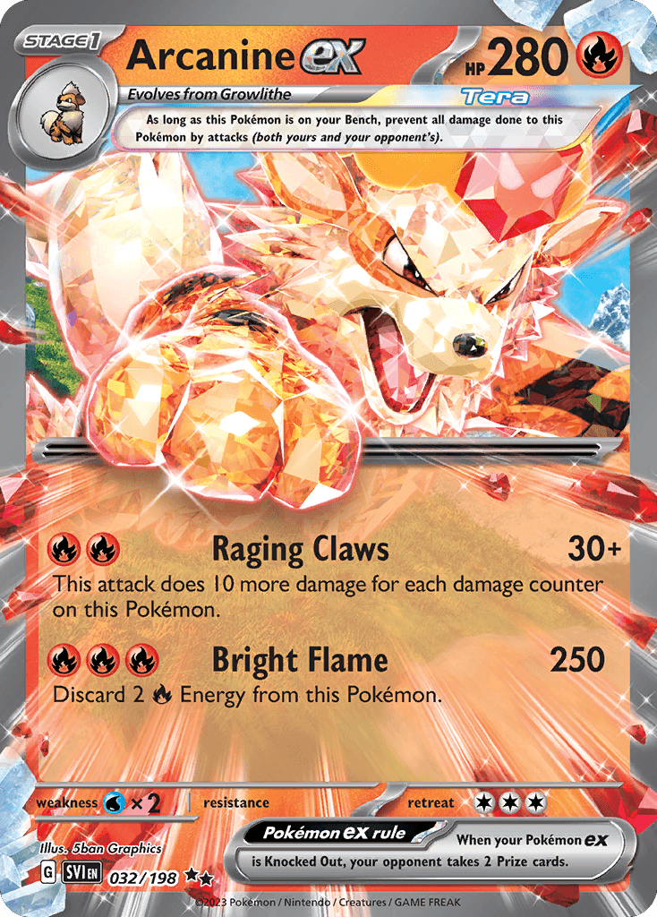 Arcanine ex 32