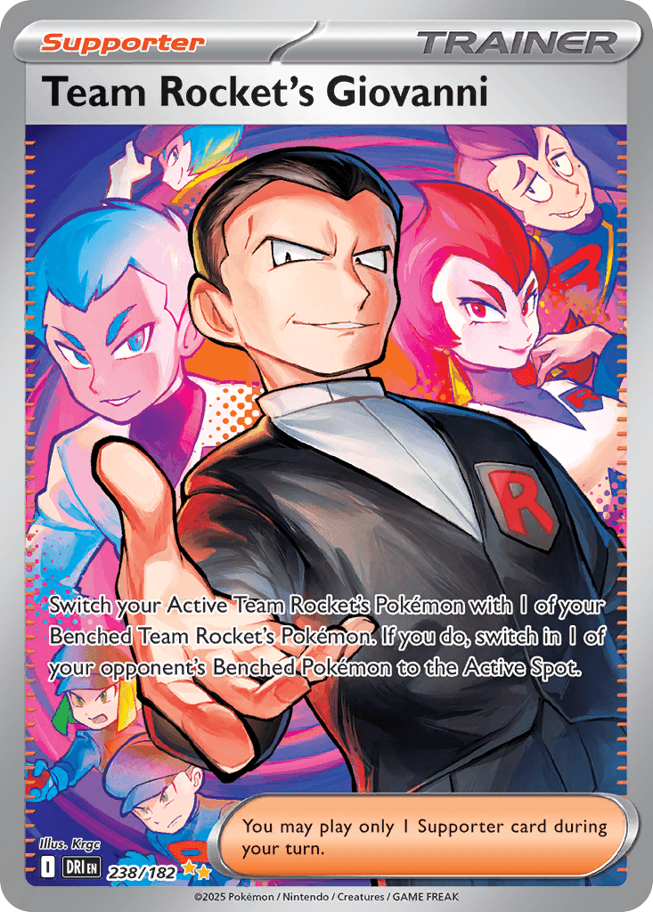 Team Rocket's Giovanni 238/182