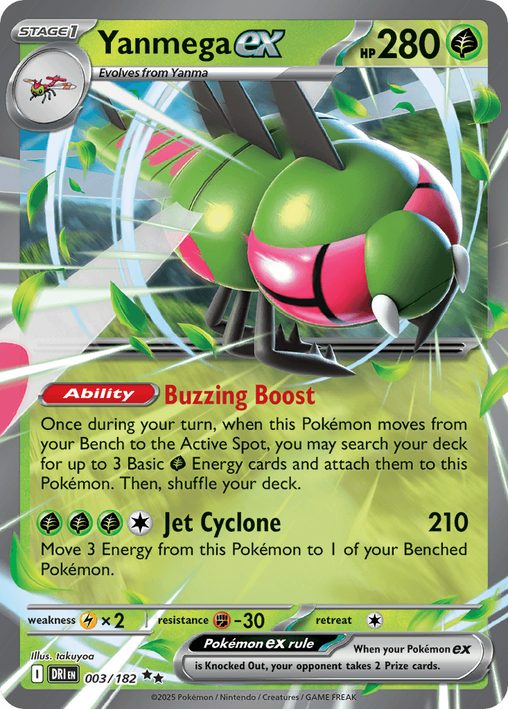 Yanmega ex 003/182
