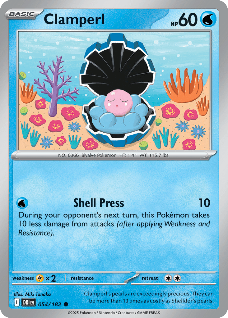 Clamperl 054/182