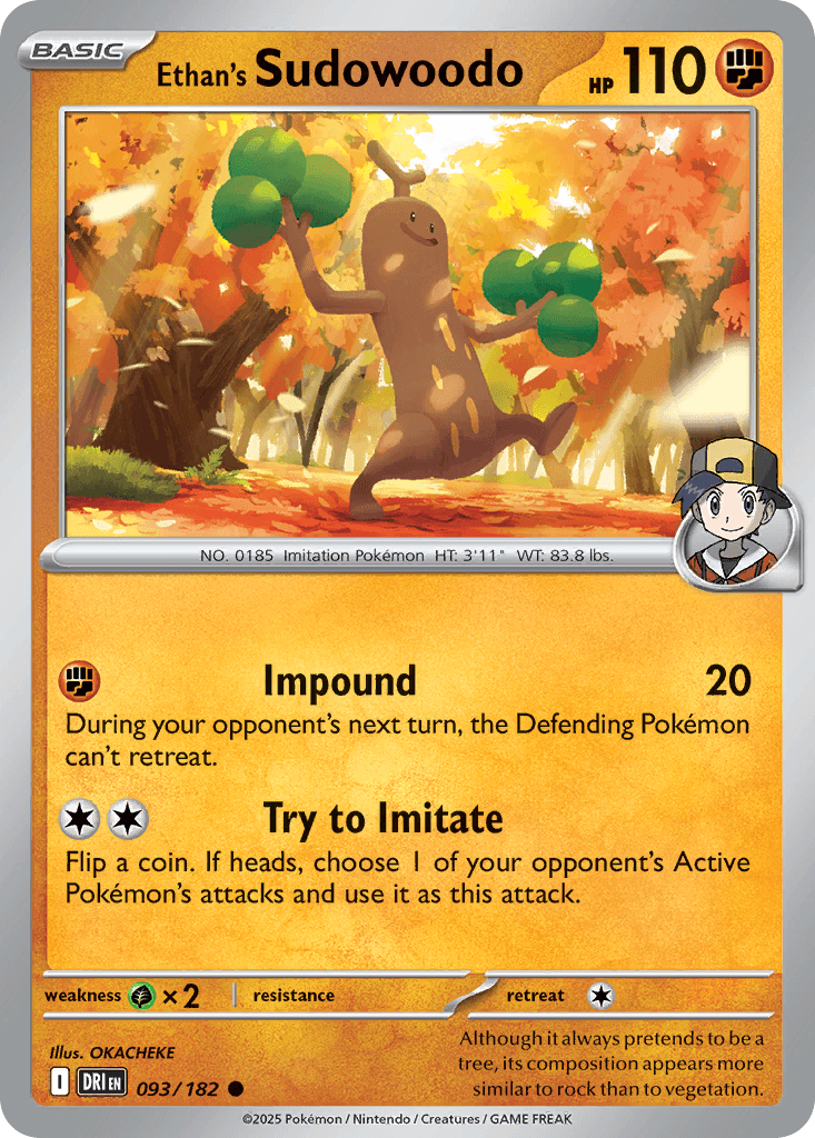 Ethan's Sudowoodo 093/182
