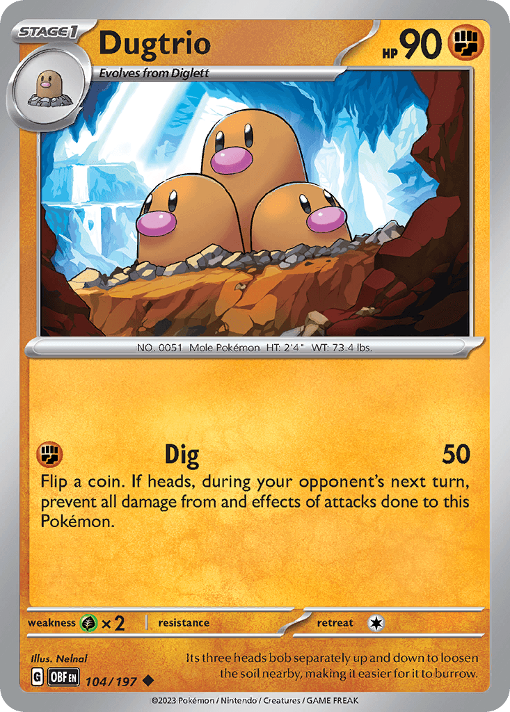 Dugtrio 104/197