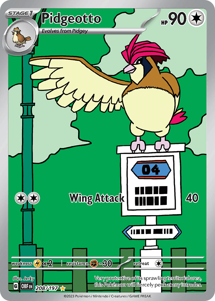 Pidgeotto 208