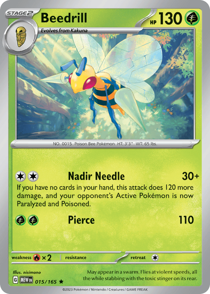 Beedrill 015/165