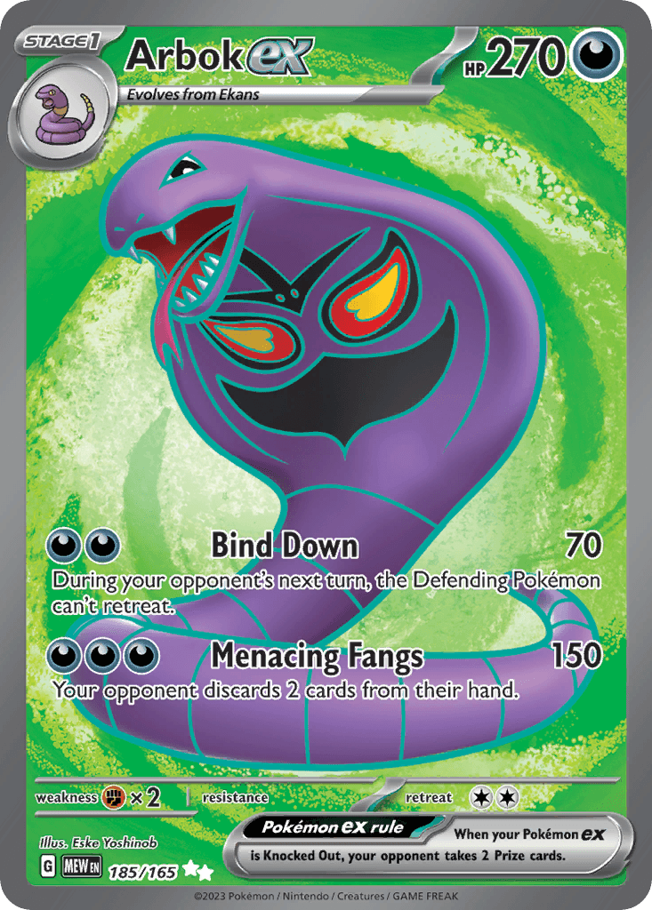 Arbok ex 185