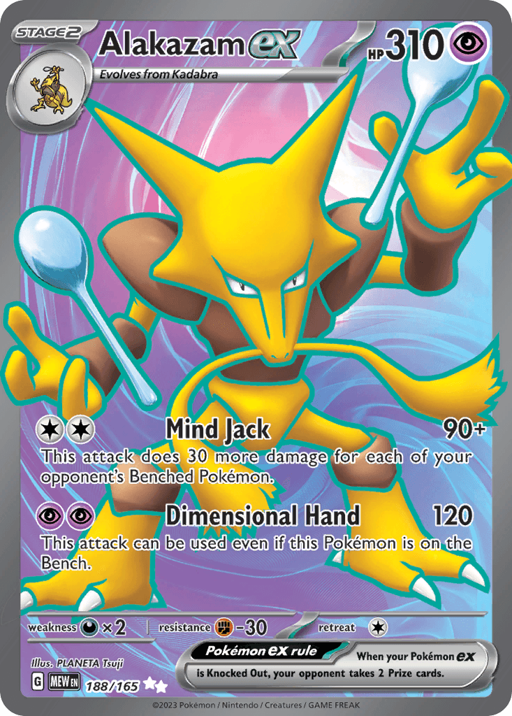 Alakazam ex 188