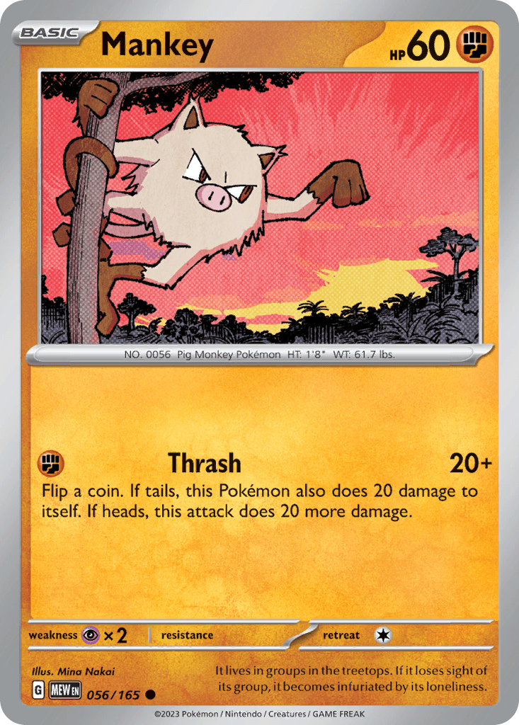Mankey 056/165