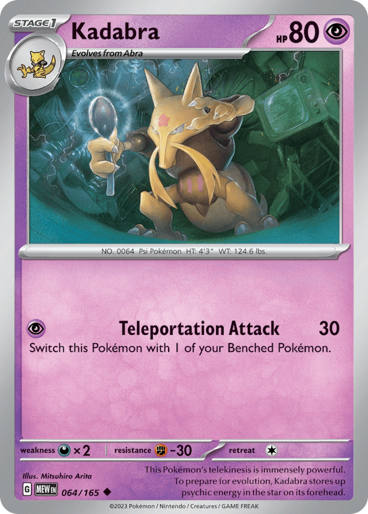 Kadabra 064/165