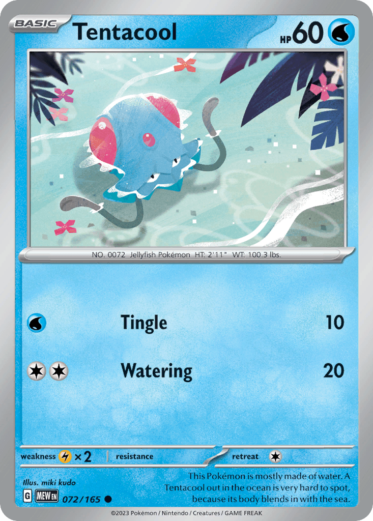 Tentacool 072/165