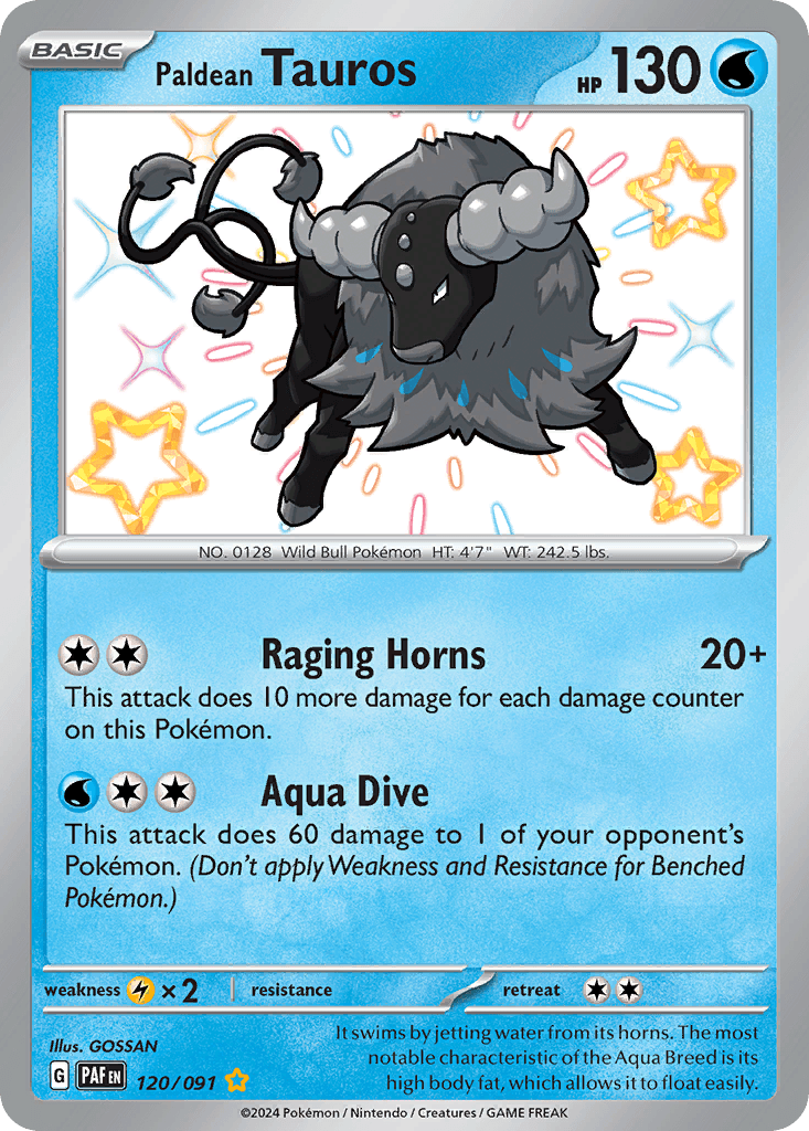 Paldean Tauros 120/091