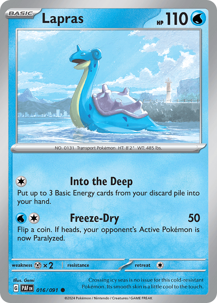 Lapras 016/091