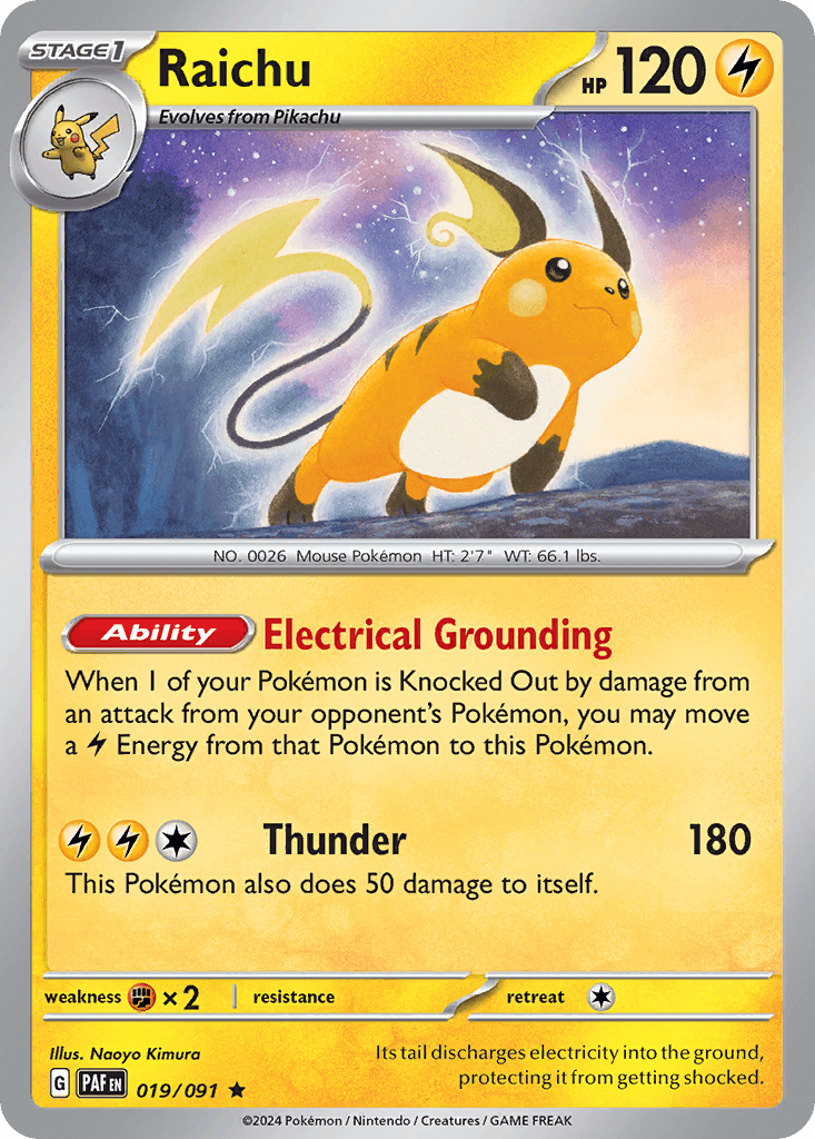 Raichu 019/091