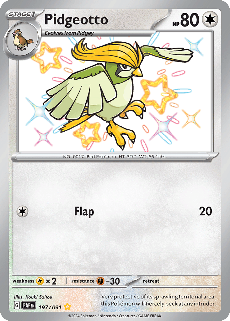 Pidgeotto 197/091
