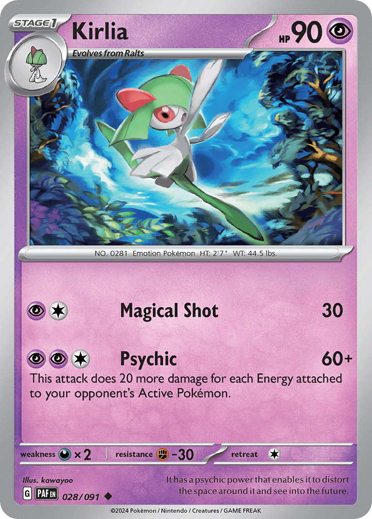 Kirlia 028/091