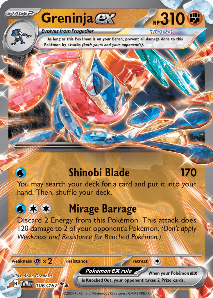 Greninja ex 106