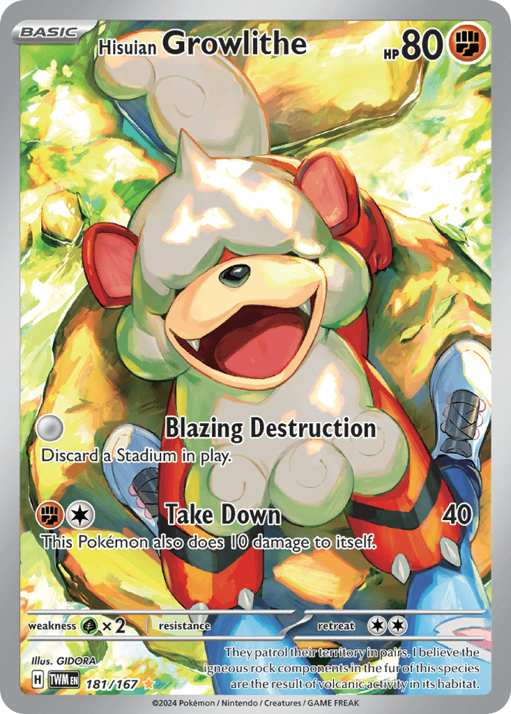 Hisuian Growlithe 181