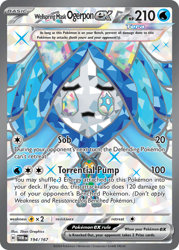Wellspring Mask Ogerpon ex 194