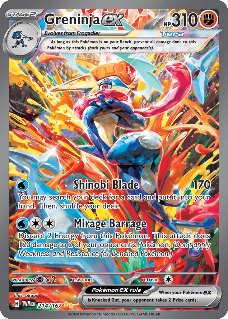 Greninja ex 214
