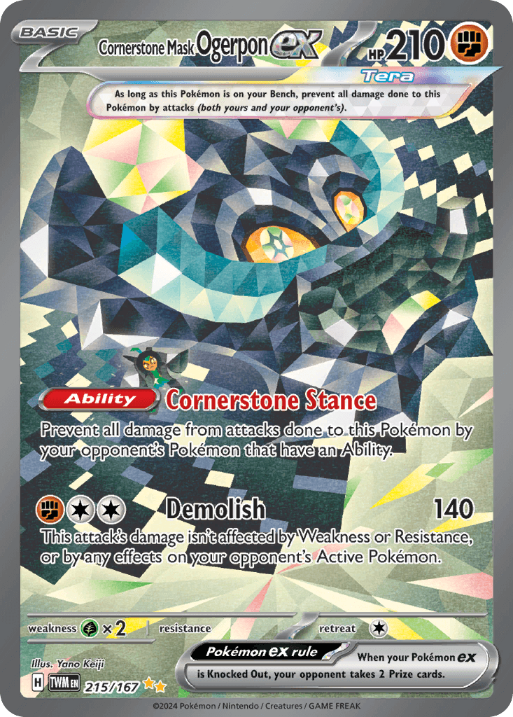 Cornerstone Mask Ogerpon ex 215